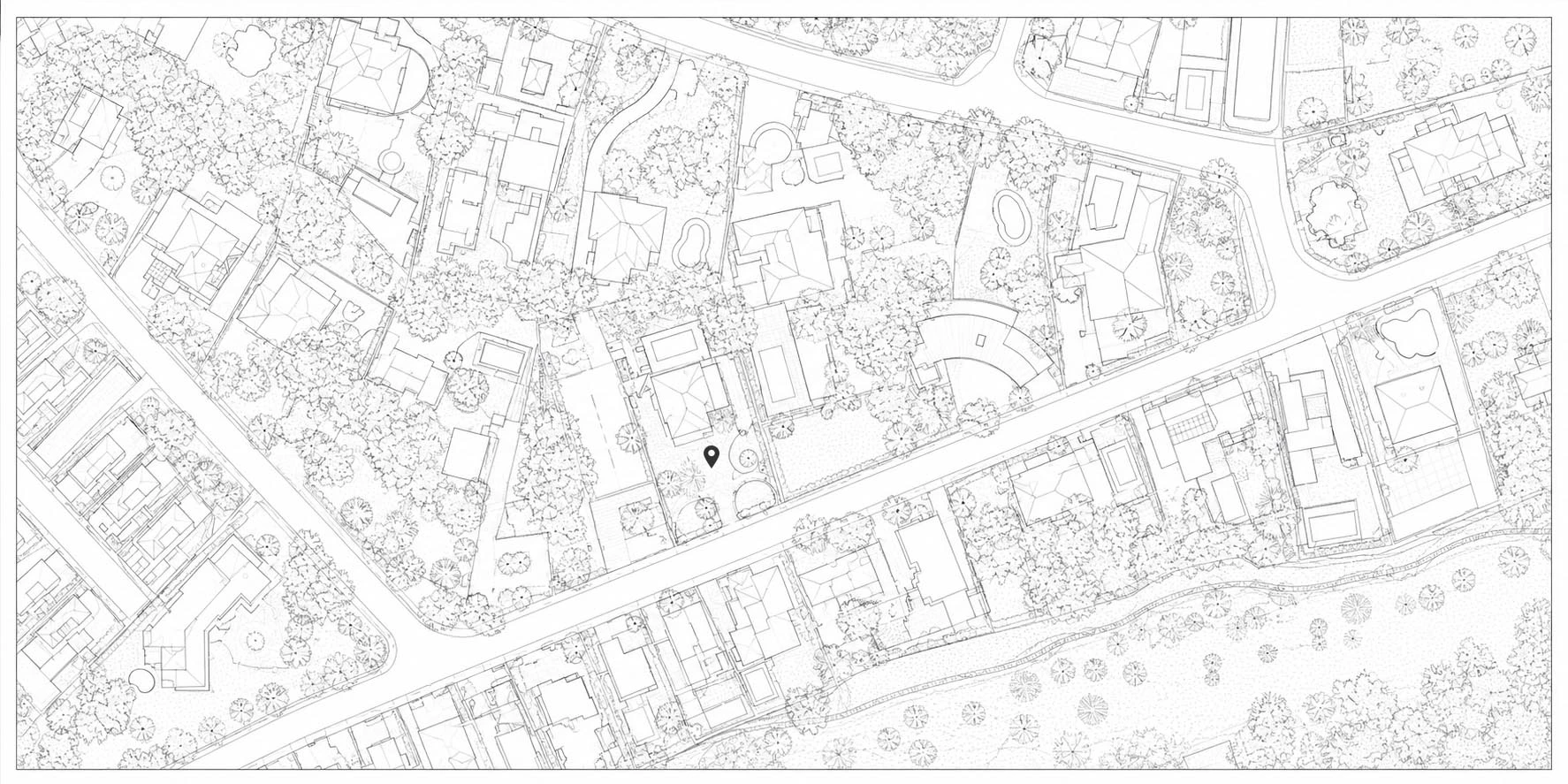 Vista-aérea-de-parte-de-la-urbanización-y-el-entorno-de-Campolivar Vista aérea del jardín de Campolivar